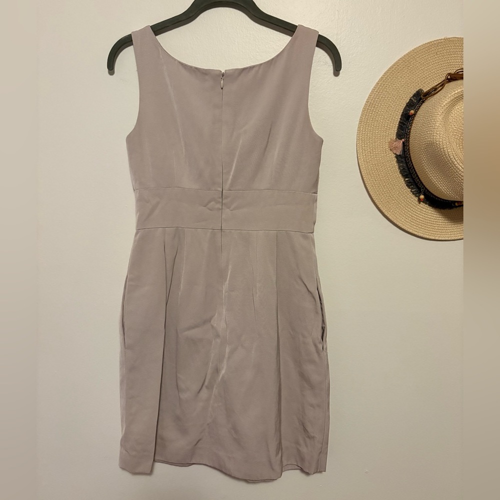 Banana Republic Soft Beige Sleeveless Mini Dress - Picture 4 of 7